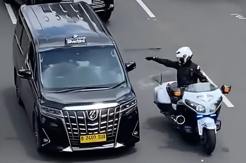 Korlantas: Petugas patwal mobil RI 36 sudah ditindaklanjuti