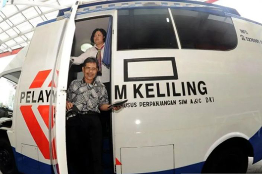 Layanan SIM keliling hadir di lima lokasi Jakarta pada Jumat