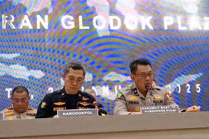 RS Polri rekonsiliasi kantong jenazah korban kebakaran Glodok hari ini RS Polri rekonsiliasi kantong jenazah korban kebakaran Glodok hari ini