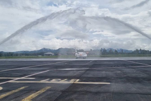 Bandara Samrat layani penerbangan Manado-Kao