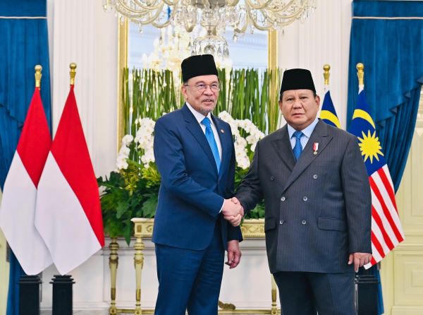 Presiden Prabowo sambut PM Malaysia Anwar Ibrahim di Istana Merdeka Presiden Prabowo sambut PM Malaysia Anwar Ibrahim di Istana Merdeka