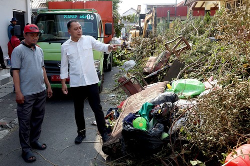 3 poin evaluasi Wali Kota Surabaya Eri usai sidak sampah