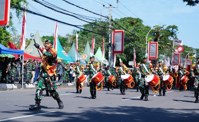 Kodam XIV/Hsn gelar kirab SPPI dan Yonif TP Kodam XIV/Hsn gelar kirab SPPI dan Yonif TP