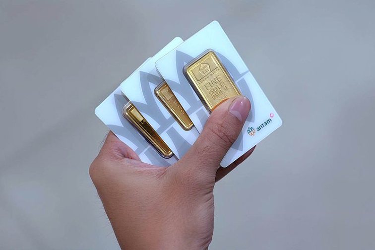 Emas Antam hari ini kembali ke angka Rp1,919 juta per gram