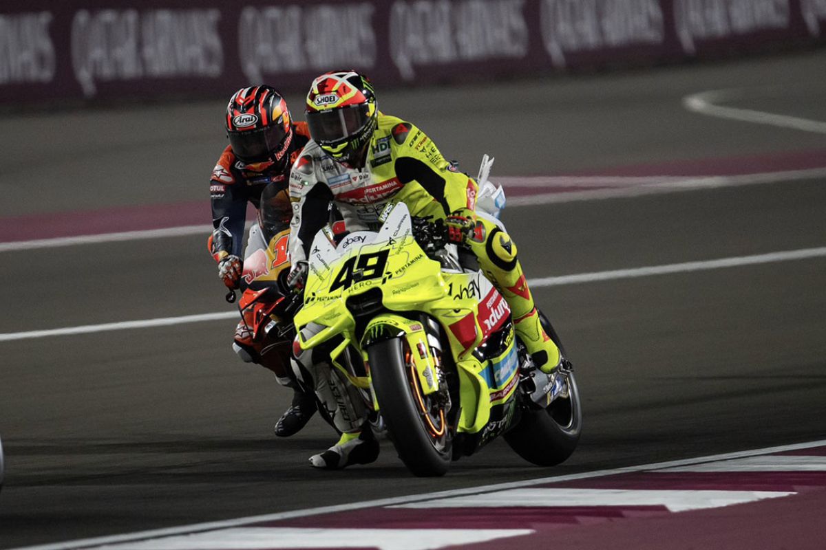 Di Giannantonio kalahkan Marquez pada sesi latihan di Sachsenring Di Giannantonio kalahkan Marquez pada sesi latihan di Sachsenring