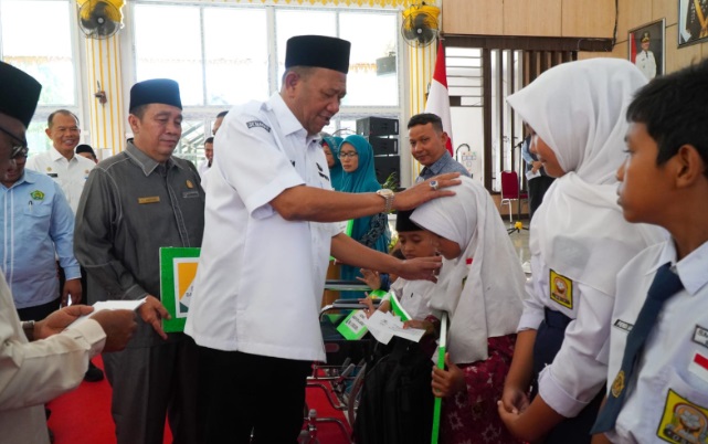 417 juta dana Baznas disalurkan untuk mustahik Langkat 417 juta dana Baznas disalurkan untuk mustahik Langkat