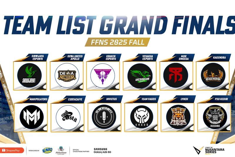 Sembilan tim amankan tiket ke Grand Finals FFNS 2025 Fall di Makassar