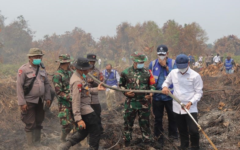 Hujan buatan padamkan seluruh titik panas di Riau Hujan buatan padamkan seluruh titik panas di Riau