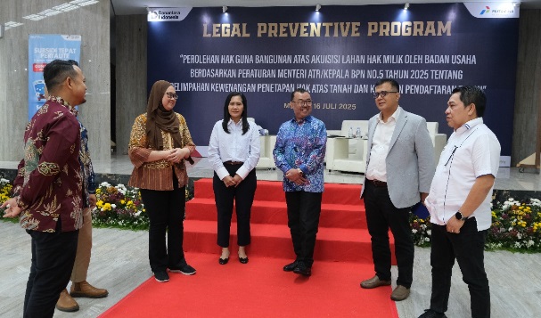 Pertamina Patra Niaga Regional Sumbagut - Kementerian ATR/BPN gelar legal preventive Pertamina Patra Niaga Regional Sumbagut - Kementerian ATR/BPN gelar legal preventive