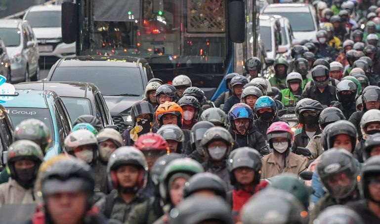 Pram sebut tingkat indeks kemacetan Jakarta menurun Pram sebut tingkat indeks kemacetan Jakarta menurun