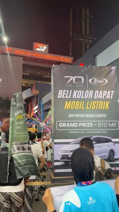 Rider Underwear apresiasi beli celana dalam dapat mobil listrik