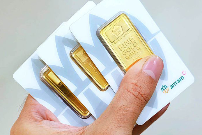 Harga emas Antam hari ini naik tipis Rp1.000 jadi Rp1,908 juta/gram Harga emas Antam hari ini naik tipis Rp1.000 jadi Rp1,908 juta/gram