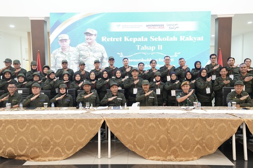 Pembekalan Kepala Sekolah Rakyat menuju launching 100 titik