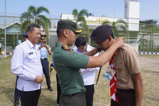 Kontingen Pramuka Warga Binaan Rutan Boyolali ikuti kemah di Nusa Kambangan Kontingen Pramuka Warga Binaan Rutan Boyolali ikuti kemah di Nusa Kambangan