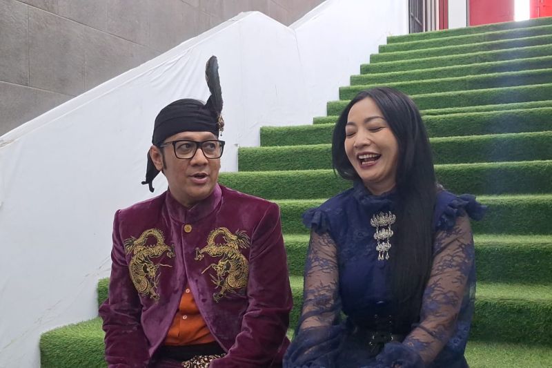 Andre Taulany dan Hesti Purwadinata bintangi film Comic 8 terbaru