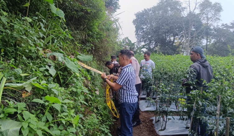 Bersihkan kebun, warga getasan temukan benda mirip granat Bersihkan kebun, warga getasan temukan benda mirip granat