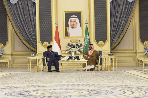 Prabowo-MBS sepakat perkuat dukungan kemanusiaan bagi Gaza
