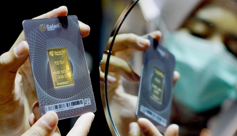 Emas di Pegadaian hari ini lanjutkan tren lonjakan harga jual