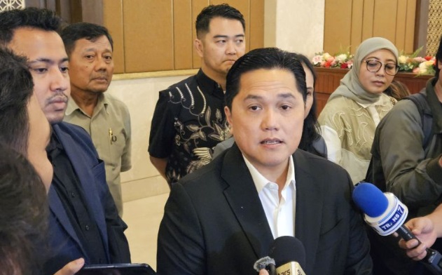 Erick tegaskan kemenangan besar atas Brunei bukan tolok ukur Erick tegaskan kemenangan besar atas Brunei bukan tolok ukur