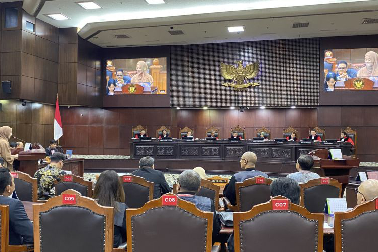 Lesti Kejora berbicara kekaburan norma UU Hak Cipta di sidang MK Lesti Kejora berbicara kekaburan norma UU Hak Cipta di sidang MK