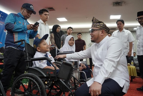 Di Medan, Dahnil Anzar sampaikan pesan Prabowo soal korupsi