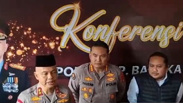 Polda Babel sidik terduga pengeroyok tiga wartawan di Belitung Timur