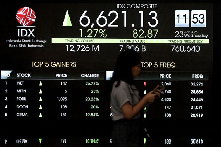 IHSG Kamis pagi dibuka menguat 27,52 poin IHSG Kamis pagi dibuka menguat 27,52 poin