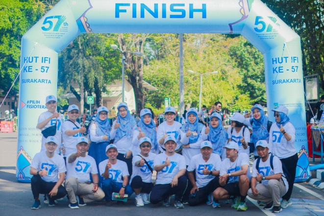 IFI Surakarta dukung pemecahan rekor MURI Kegiatan Interval Walking Training Terbanyak IFI Surakarta dukung pemecahan rekor MURI Kegiatan Interval Walking Training Terbanyak