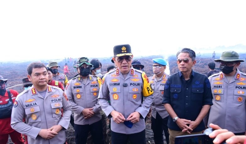 Kapolda Jambi perintahkan selidiki karhutla di Gambut Jaya