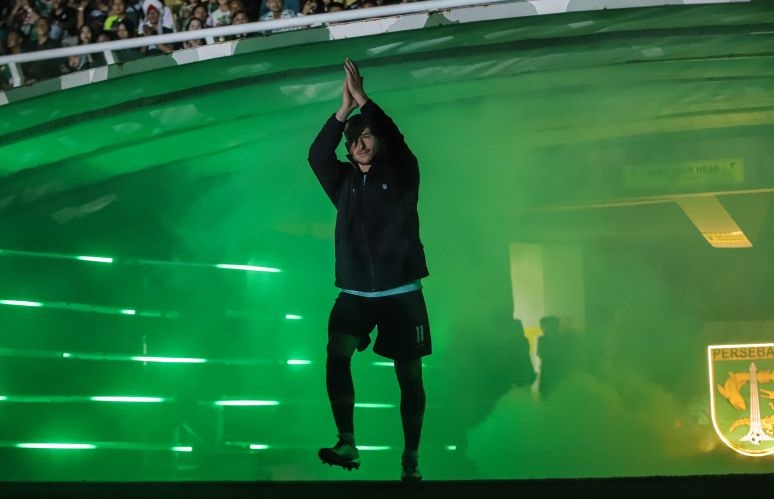 Persebaya perkenalkan pemain dalam Team Launching Game