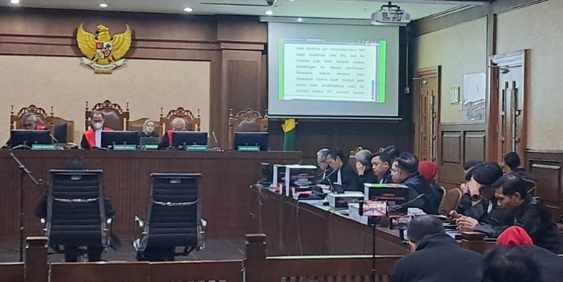 Bacakan pledoi, Hasto: Ada kepentingan politik di kasus yang menjeratnya Bacakan pledoi, Hasto: Ada kepentingan politik di kasus yang menjeratnya