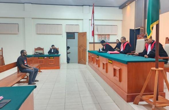Pengadilan Negeri Wamena vonis 8 tahun penjara eks anggota Polri Aske Mabel Pengadilan Negeri Wamena vonis 8 tahun penjara eks anggota Polri Aske Mabel