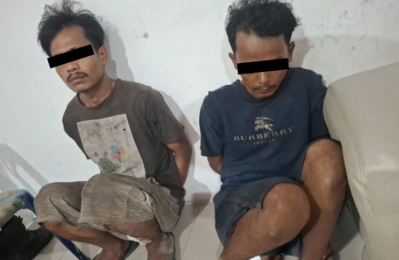 Pelaku pencurian besi di Gudang Bama Stasiun Pulu Brayan ditangkap Pelaku pencurian besi di Gudang Bama Stasiun Pulu Brayan ditangkap