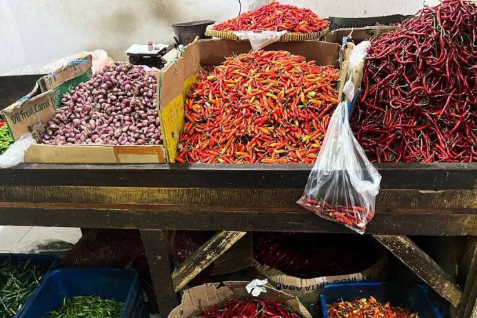 Bapanas: Harga cabai rawit Rp66.041 /kg, bawang merah Rp43.501/kg Bapanas: Harga cabai rawit Rp66.041 /kg, bawang merah Rp43.501/kg