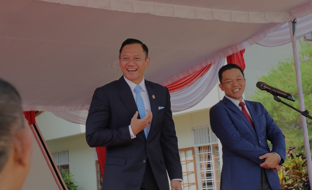Menko AHY & Menlu Sugiono dapat penghormatan di Defile istimewa lintas angkatan SMA Taruna Nusantara