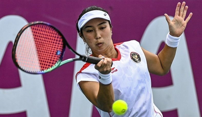 Aldila/Olmos dihentikan Raducanu/Rybakina di DC Open