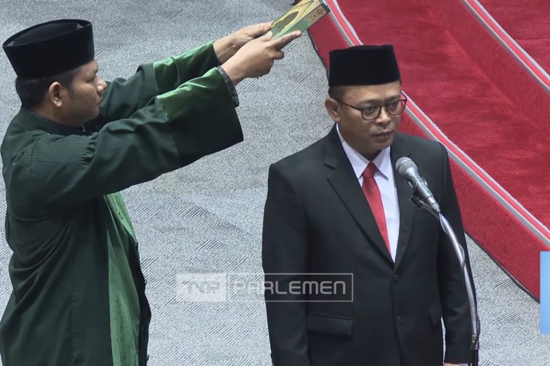 Wibowo Prasetyo dilantik jadi Anggota DPR gantikan Sudjadi yang wafat