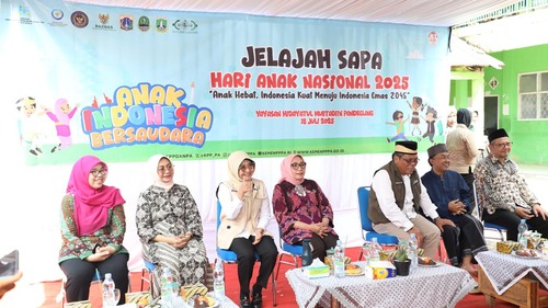 Peringatan Hari Anak Nasional di Pandeglang ada Jelajah SAPA