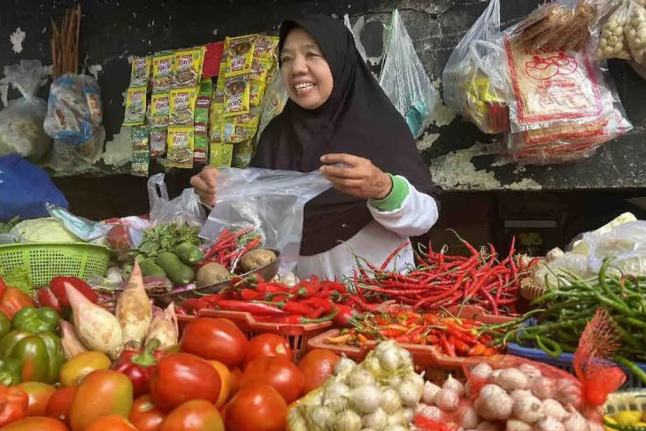 Bapanas: Harga cabai rawit Rp57.570/kg, bawang merah Rp42.074/kg
