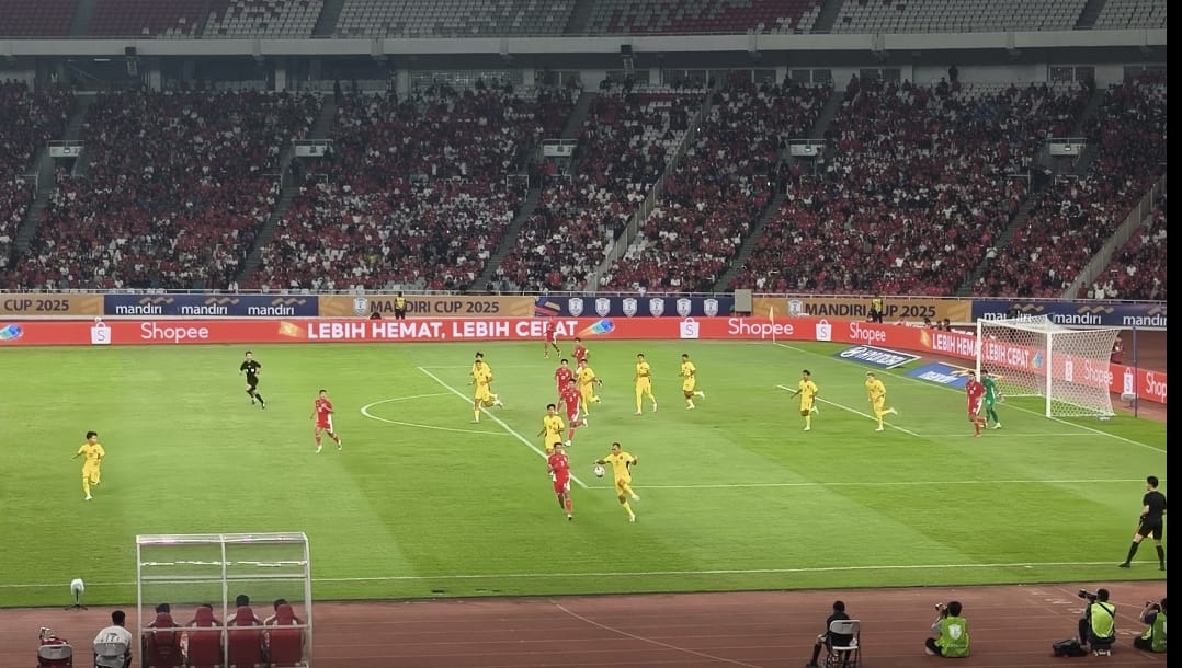 Garuda Muda tahan imbang Malaysia, lolos ke semifinal sebagai juara grup Garuda Muda tahan imbang Malaysia, lolos ke semifinal sebagai juara grup