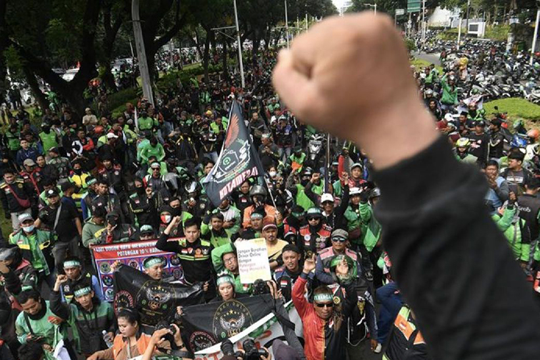 Polisi kerahkan 1.437 personel amankan unjuk rasa ojol di Monas