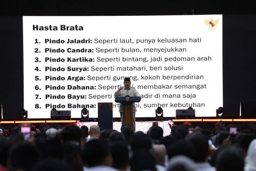 Prabowo: Pemimpin perlu meletus hadapi koruptor