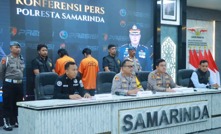 Polresta Samarinda amankan dua pelaku sabu-sabu seberat 1,2kg Polresta Samarinda amankan dua pelaku sabu-sabu seberat 1,2kg