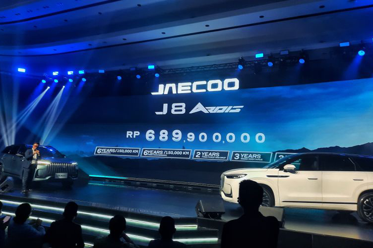 Jaecoo resmi umumkan harga untuk J8 ARDIS dan J8 ARDIS SHS Jaecoo resmi umumkan harga untuk J8 ARDIS dan J8 ARDIS SHS
