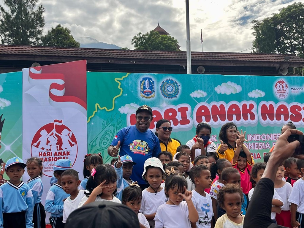 Hari Anak Nasional, Pemkab Jayapura akan lakukan pendataan anak putus sekolah dan pengguna narkoba Hari Anak Nasional, Pemkab Jayapura akan lakukan pendataan anak putus sekolah dan pengguna narkoba