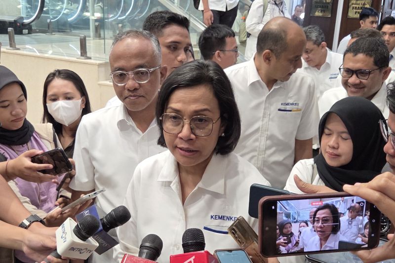 Sri Mulyani tanggapi soal Trump tetap terapkan tarif 32 persen Sri Mulyani tanggapi soal Trump tetap terapkan tarif 32 persen