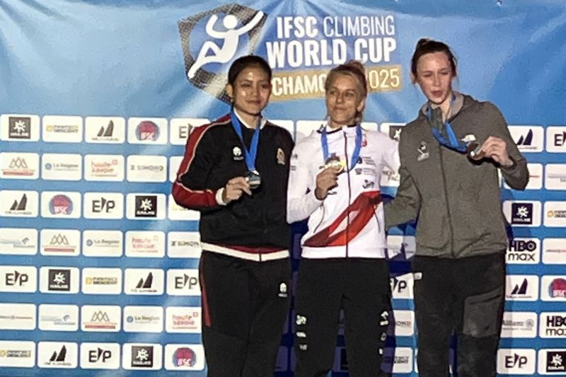 Desak Made raih medali perak IFSC Climbing World Cup Chamonix 2025 Desak Made raih medali perak IFSC Climbing World Cup Chamonix 2025