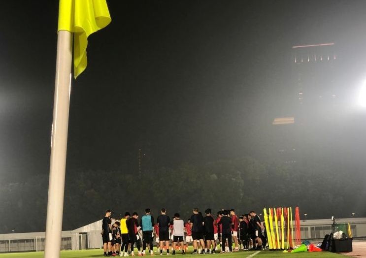 Jelang final, Indonesia jalani latihan resmi dengan kekuatan penuh Jelang final, Indonesia jalani latihan resmi dengan kekuatan penuh
