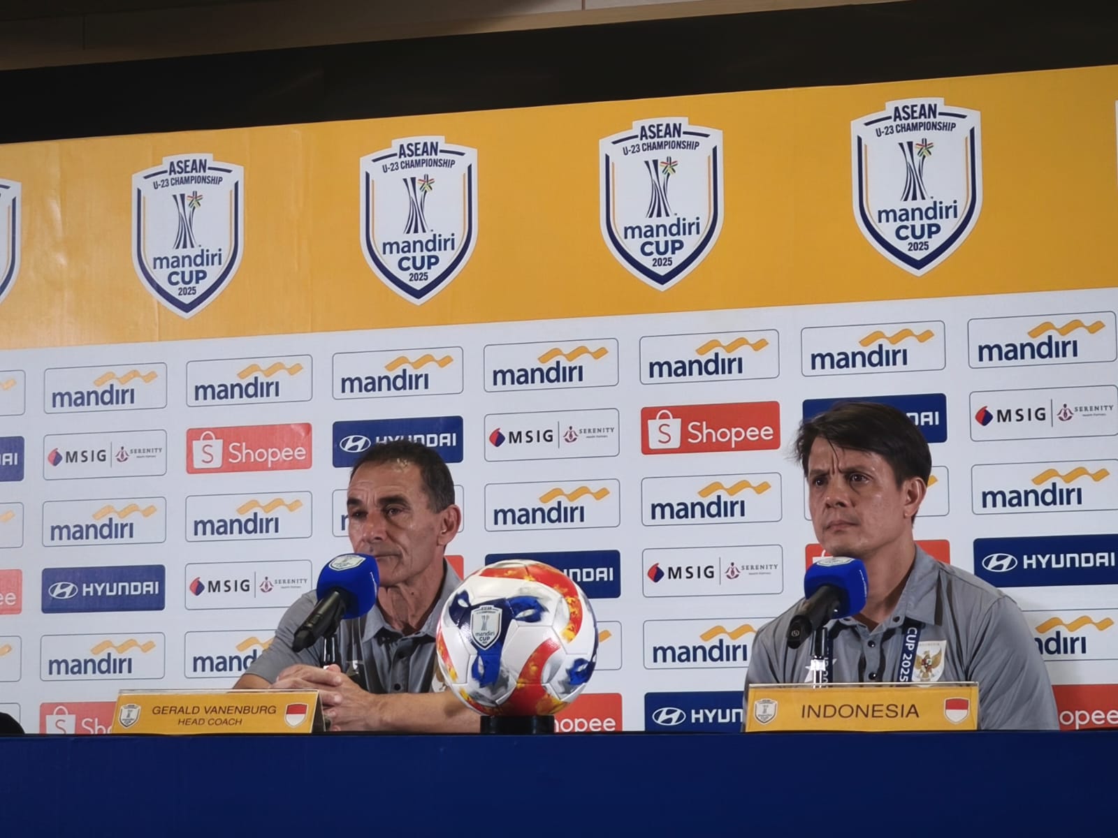 Timnas Indonesia U23 gagal juara AFF, Pelatih Gerald Vanengard: Saya kecewa 