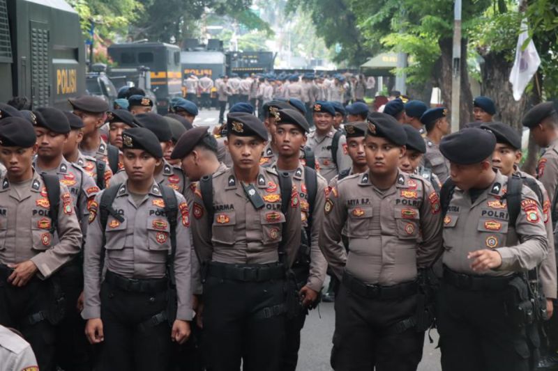 Polisi siagakan 1.658 anggota amankan sidang putusan Hasto Kristiyanto Polisi siagakan 1.658 anggota amankan sidang putusan Hasto Kristiyanto